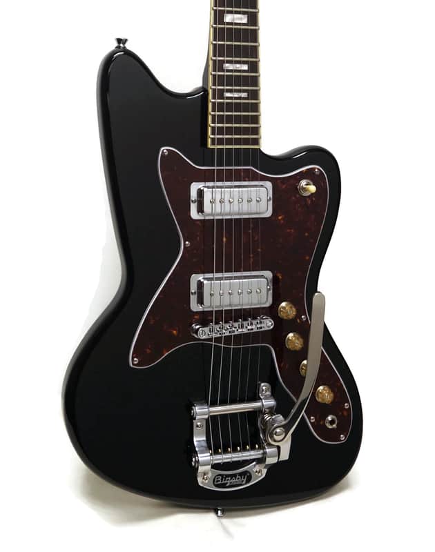 Silvertone Classic 1478 Reissue Electric Guitar w/ Bigsby - Black