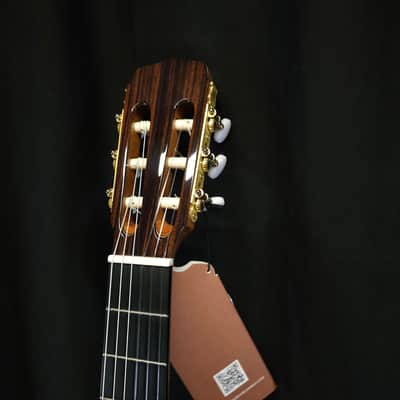 New Jose Ramirez Cedar Estudio 140 Classical Nylon String Guitar w/ Logo'd Hard Case image 7