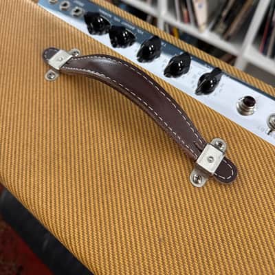 Fender '57 Twin-Amp Reissue 40-Watt 2x12" Guitar Combo 2004 - 2011 - Lacquered Tweed image 11