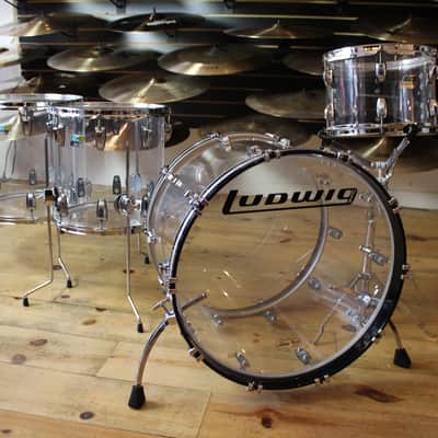 Ludwig Vistalite Clear 12/14/16/22 image 1