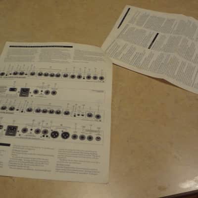 Original Gallien-Krueger ML S/ML E owners manual. image 4