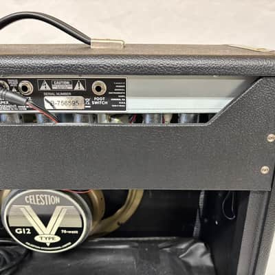 Fender '68 Custom Deluxe Reverb 2-Channel 22-Watt 1x12" Guitar Combo 2013 - Present - Black image 11