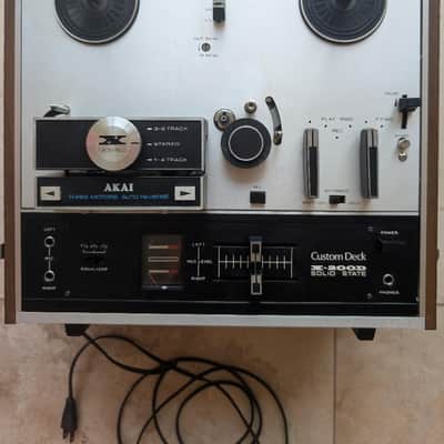 Akai X-200D Three Motor Auto Reverse Reel to Reel Tape Deck (Playback Only) image 2
