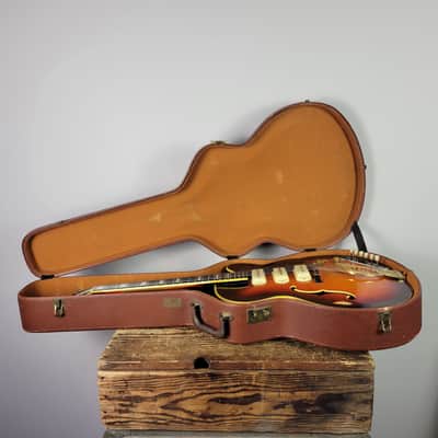 1962 Guild X-350 Stratford - Sunburst With OHSC image 24