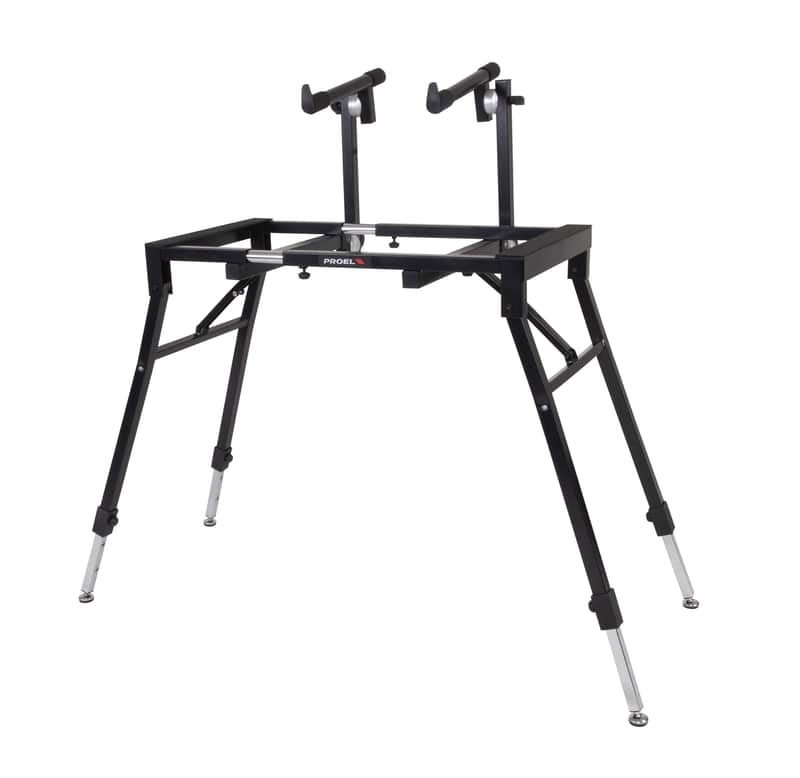 PROEL - EL260 - Supporto universale per tastiera richiudibile con altezza e lunghezza regolabili image 1