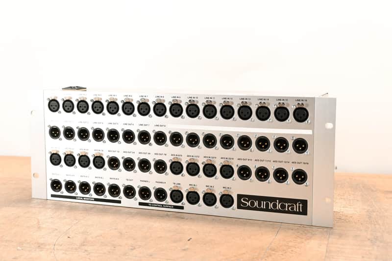 Soundcraft Vi6 Local Rack I/O & Monitor Rack for Vi Series Consoles CG01VW4 image 1
