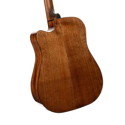 Cort Earth Series 60 Dreadnought Acoustic Electric Guitar 2020's - Natural Glossy image 2