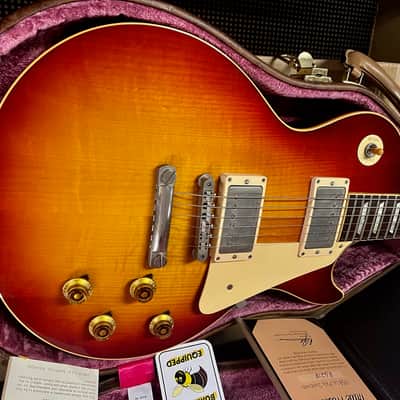Gibson Custom Shop True Historic '58 Les Paul Reissue 2016 - Deep Cherry Sunburst image 9