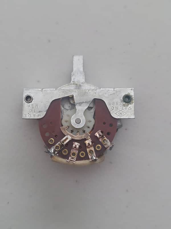 1960's Fender Stratocaster Telecaster CRL 1454 3-Way Switch (E-69) image 1