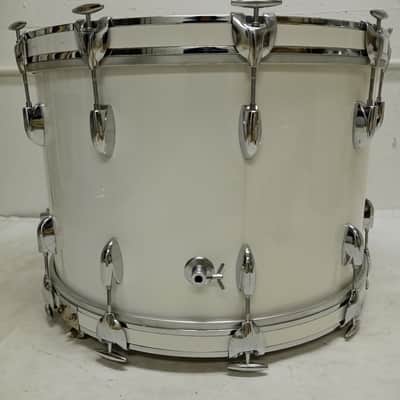 *Gretsch 22,12,13,16 Drop G '81 White Nitron Drum Set SSB Stop Sign Badge Jasper image 18