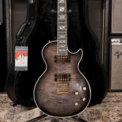 Gibson Les Paul Modern Supreme Electric Guitar - Trans Ebony Burst with Hardshell Case image 13