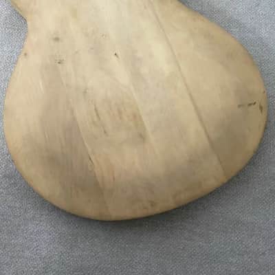 Mahogany and Basswood Guitar Single Cut Body image 4