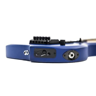 Jamstik Studio MIDI 24-Fret Headless Guitar w/ MIDI Out, Matte Blue image 3