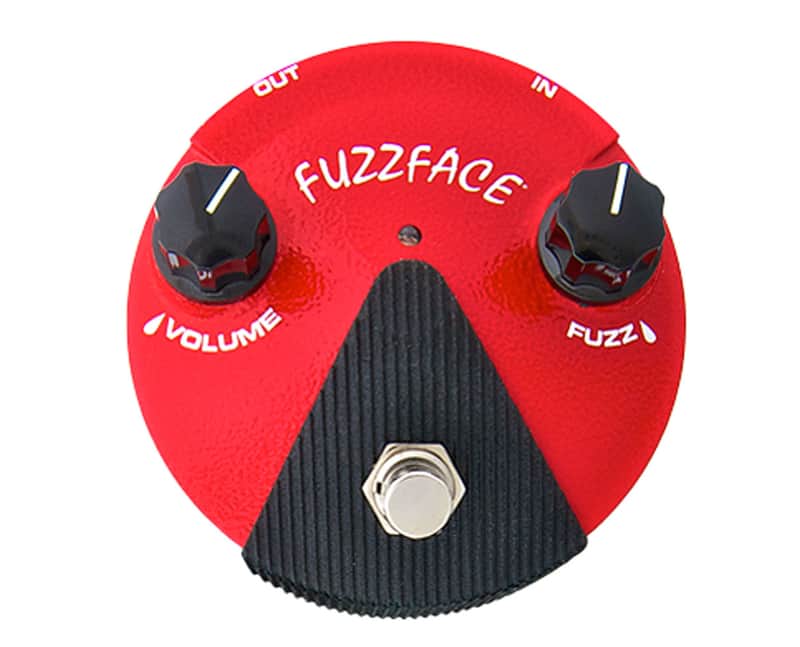 Dunlop FFM2 Germanium Fuzz Face Mini Pedal - Red- Open Box image 1