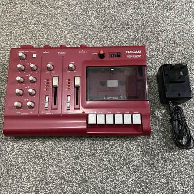 TASCAM Porta 02 Ministudio 4-Track Cassette Recorder 2000s - red [custom pitch modded] image 1