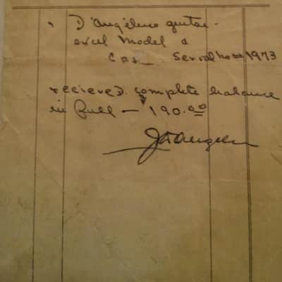1954 D'Angelico Excel Wine Burst...Dreams Do Come True! image 9