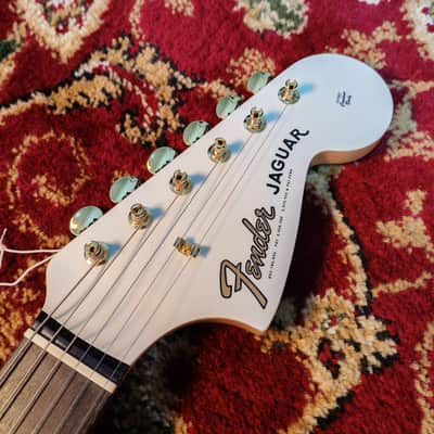 *NEW IN BOX* 2026 Fender Japan Limited Edition Traditional Collection, 60's Jaguar White Pearl Gold with Matching Headstock, MIJ JD26 image 14