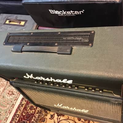 Marshall LIMITED GREEN JCM 800 2210 100-Watt Half Stack 1986 Green image 3
