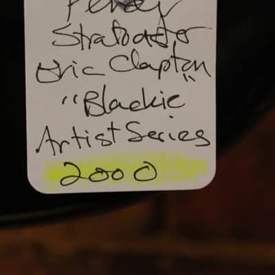 2000 Fender Eric Clapton Artist Series Stratocaster – "Blackie" image 2