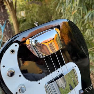 1979 Fender International Series Precision Bass - Cathay Ebony - Maple Fretboard - OHSC image 11