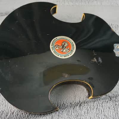 Firstman Liverpool Violin Guitar - Black - Hollow Body Japan image 17