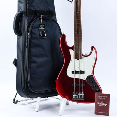Sadowsky MetroLine 21 Fret Vintage J/J Bass 4 String Candy Apple Red Metallic image 3