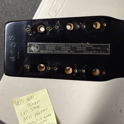 Epiphone Electar Century Lap Steel 1940's Sold As Is PROJECT image 4