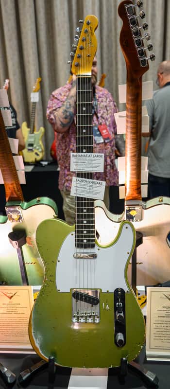 (Pre-Order) Fender 1966 Telecaster - Heavy Relic - Custom Built - Summer Event Special Run, Super Aged Sage Green Metallic - 2026 Summer Dealer Event #40 - Brand New