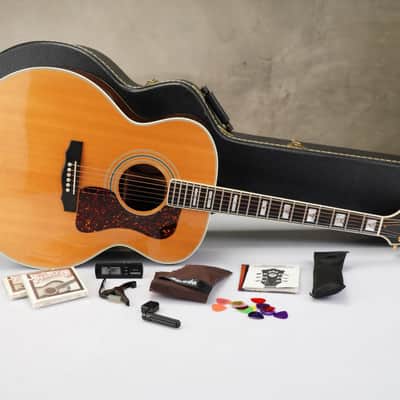 Guild JF 55 Jumbo Acoustic Electric Guitar w/ Case & Fishman Pickup #58312 image 24
