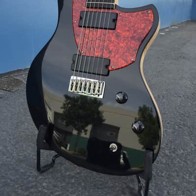 Rhoney Paramour (7-string Prototype) 2013 Black Top, Natural Back image 2