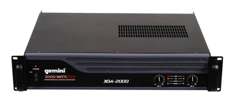 Gemini XGA2000 2000 Watt Professional Power Amplifier image 1