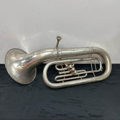 Vintage York Silver bell front  Baritone Horn image 2