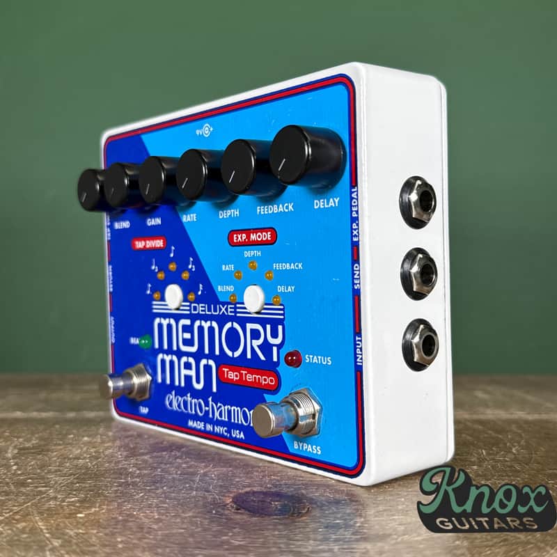 Stereo Memory Man MN3005 アナログディレイ　コーラス Electro-Harmonix Deluxe Memory Man Tap Tempo with Panasonic MN3005
