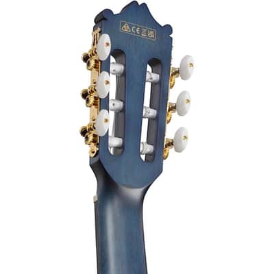 Ibanez GA5FMTCEOB Open Pore Classical Acoustic Electric Guitar - Berry image 3
