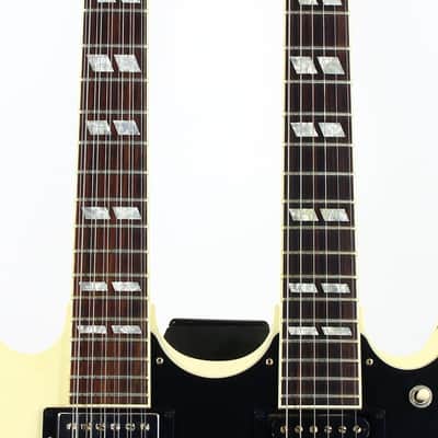 Gibson Custom Don Felder AGED EDS-1275 Double Neck HOTEL CALIFORNIA Guitar in White | MINTY w/ TAGS! image 10