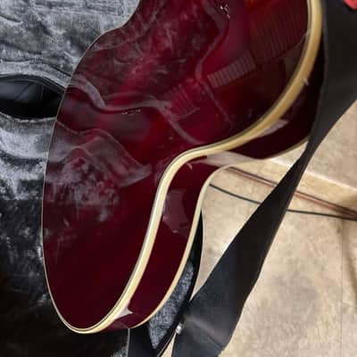 EPIPHONE ALLEN WOODY RUMBLEKAT BASS - WINE RED image 4