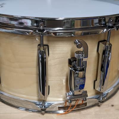 Pearl Session Studio Select 14x6.5" Birch/Mahogany snare - natural gloss image 6