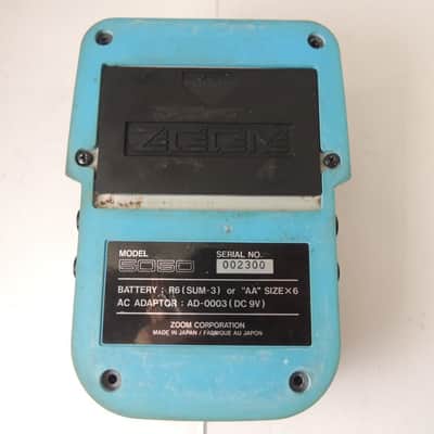 Vintage Zoom 5050 Choir Chorus Delay Effects Pedal Free USA Shipping image 6