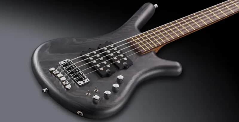 Warwick Pro Series Corvette $$ | 5 String | Nirvana Black Transparent Satin image 1