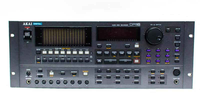 Akai DR16 Hard Disk Multitrack Recorder Version 2.0 Rack Unit image 1