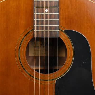 Aria AW-70 Vintage 1980s Square Shouldered Mahogany Korean Made Acoustic Guitar image 3