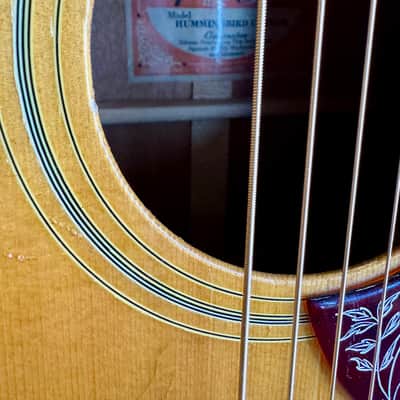 CLEAN 1974 Gibson Hummingbird - Natural image 8