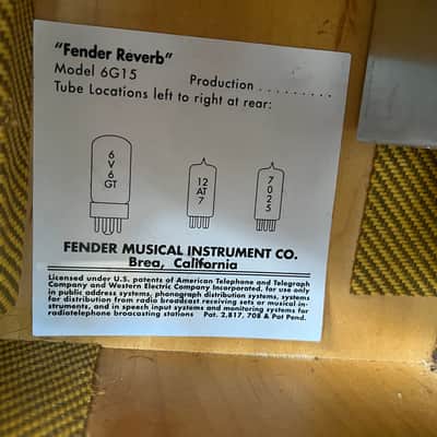 Fender '63 Reverb Unit Reissue Limited Edition - Tweed image 5