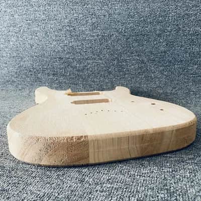 Unfinished Basswood 7 String Guitar Body image 3
