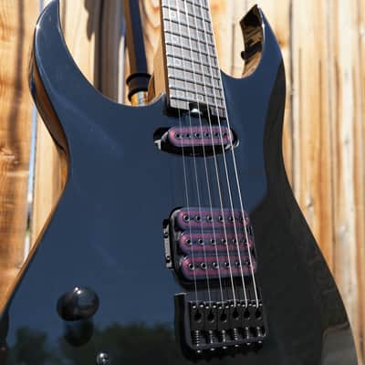 Schecter DIAMOND SERIES Sunset-6 Triad - Gloss Black Left Handed 6-String Electric Guitar image 6
