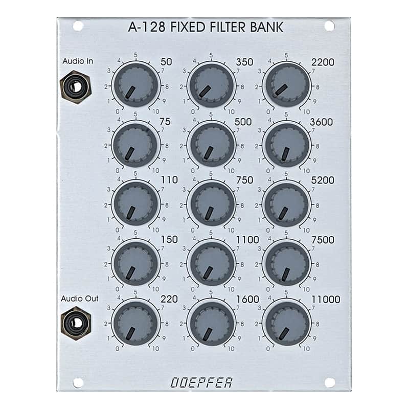 Doepfer A-128 Fixed Filter Bank Eurorack Module image 1