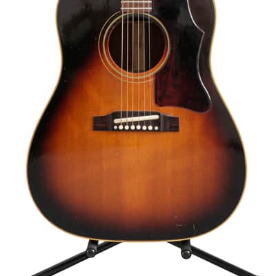 1967 Gibson J-45 acoustic guitar in Sunburst image 15