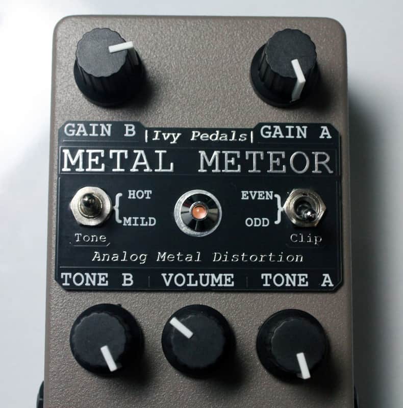 Ivy Pedals Metal Meteor analog metal distortion - Vintage Brown 2026 image 1