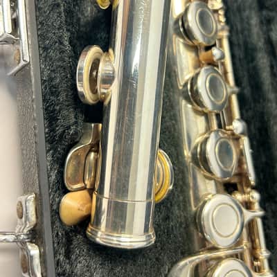 Yamaha YFL-225SII Standard Flute 2000s - Silver-Plated image 8