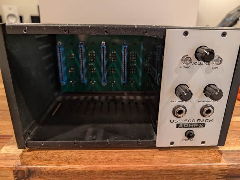 Aphex USB 500 Rack 4-Slot Powered 500 Series Frame with USB Interface